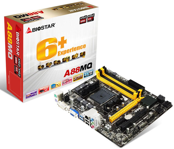   Biostar A88MQ    AMD   FM2+